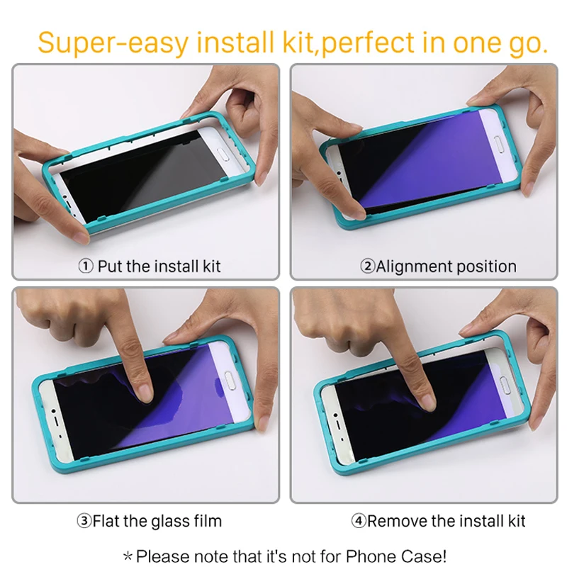 Защитное стекло SmartDevil 2.5D 9H закаленное с полным покрытием для смартфонов iphone X