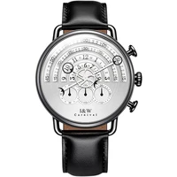 carnival luxury brand fashion watch man waterproof black unique chronograph sport quartz wristwatch clock 2021 relogio masculino