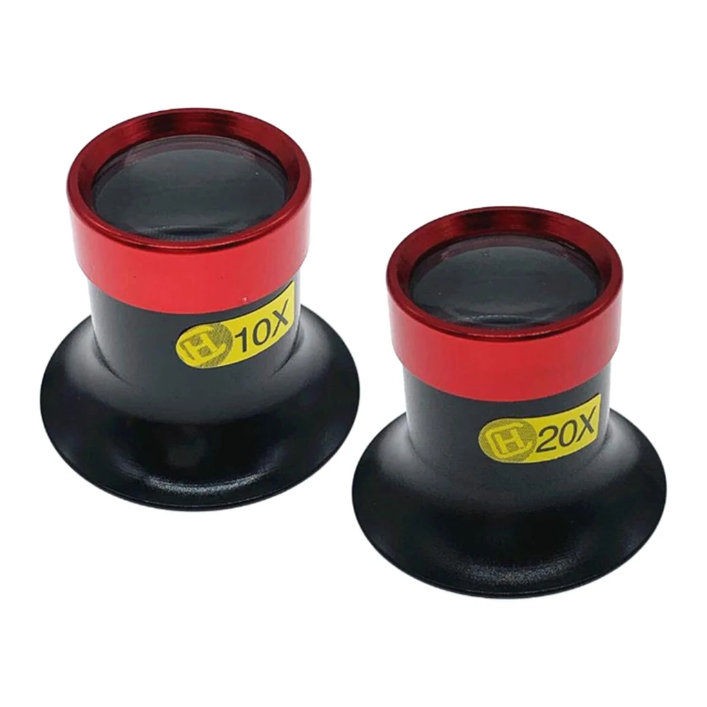 Карманные Портативные Монокулярные лупы 10X 20X лупа с петлей увеличительное