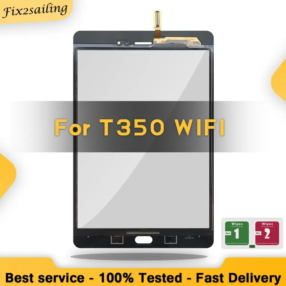 Новинка 100% сенсорный экран для Samsung Galaxy Tab A T355 T350 SM дигитайзер сенсор сменная