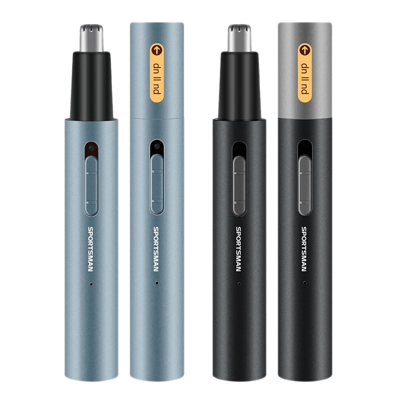 

Электрический триммер SONAX PRO 2 в 1 для удаления волос в носу, бритва с зарядкой от USB, триммер для волос в ушах и носу