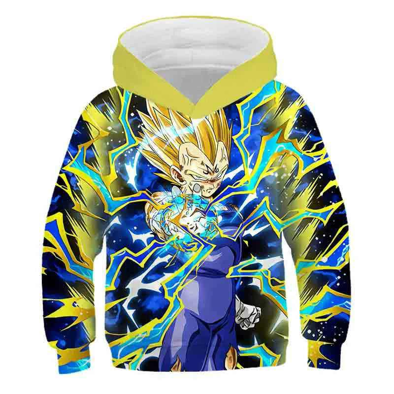 

2020 fashion new sweatshirt, boys and girls' personalized animation sweater, children's cartoon 3D printed Hoodie clothing