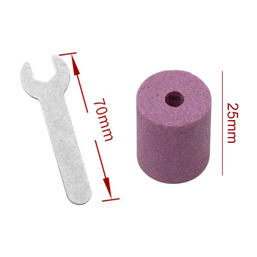 

Metal Corundum Auxiliary Tool Power Drill Bit Sharpener DIY Grinding Wheel Polishing Kit Portable Engraving Compact Repair