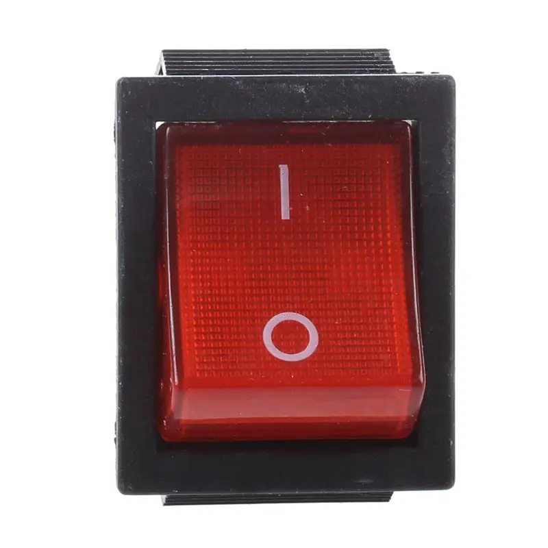 GTBL 2 предмета KCD4 DPST ВКЛ-ВЫКЛ 4 Pin рокер желобковый выключатель 15A/20A AC 250V/125V |