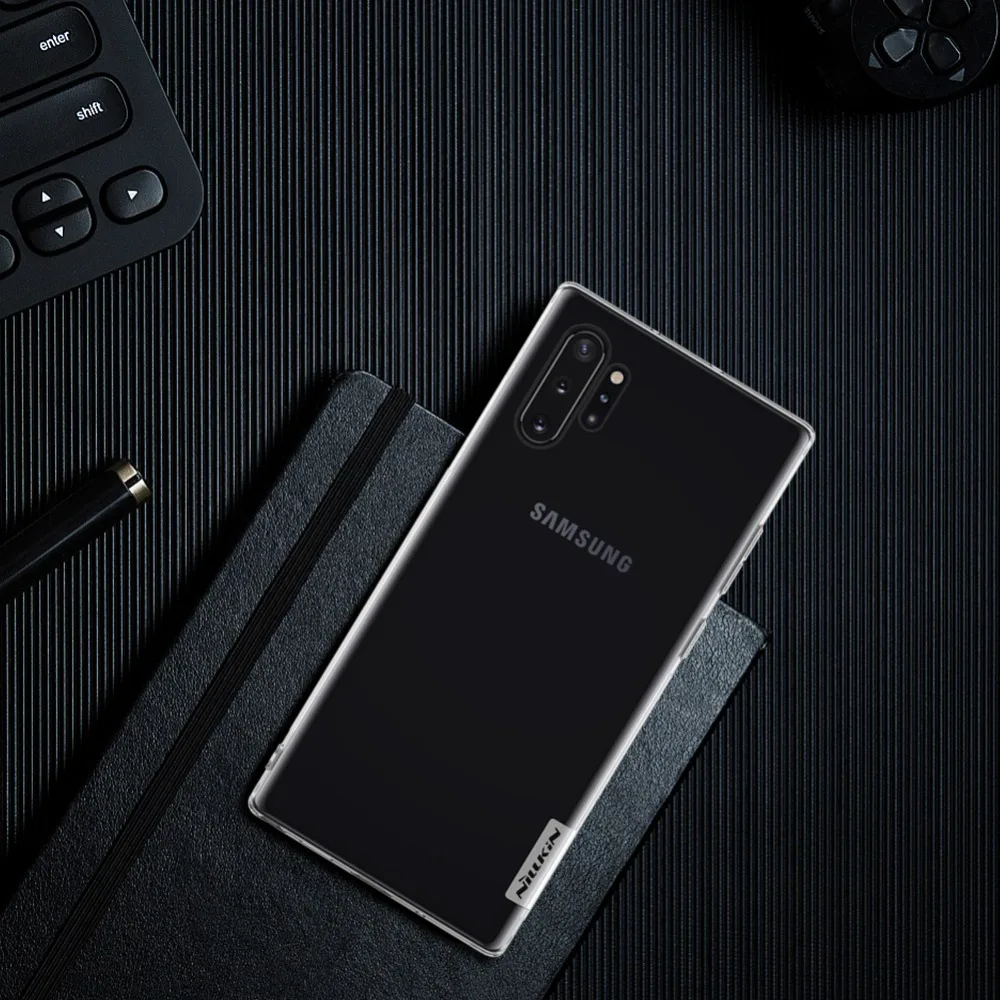 Для samsung Galaxy Note 10 5G чехол для samsung Note 10 Plus 5G NILLKIN натуральный ТПУ ультра тонкий прозрачный мягкий чехол