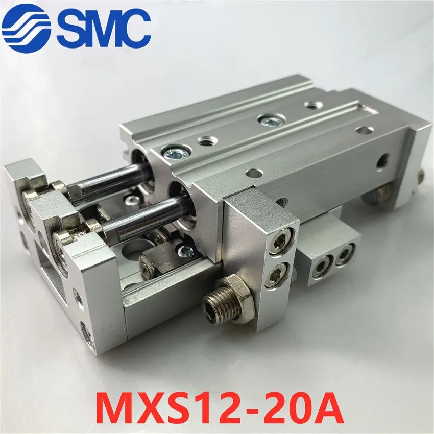 MXS MXS12-20 SMC направляющий цилиндр пневматический MXS12-20A-20AS-20AT-20B-20BT