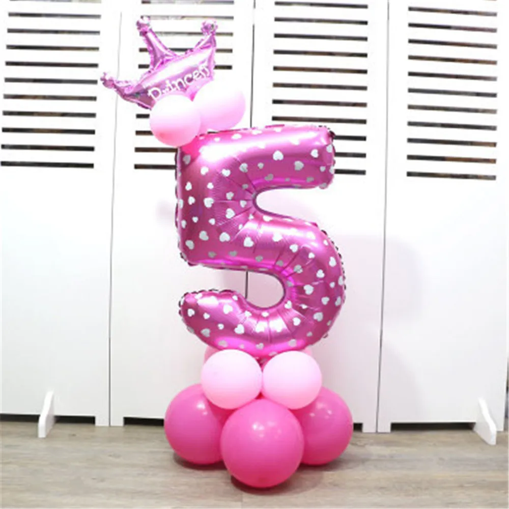 18 шт. воздушные шары в виде цифр|Воздушные и аксессуары| |