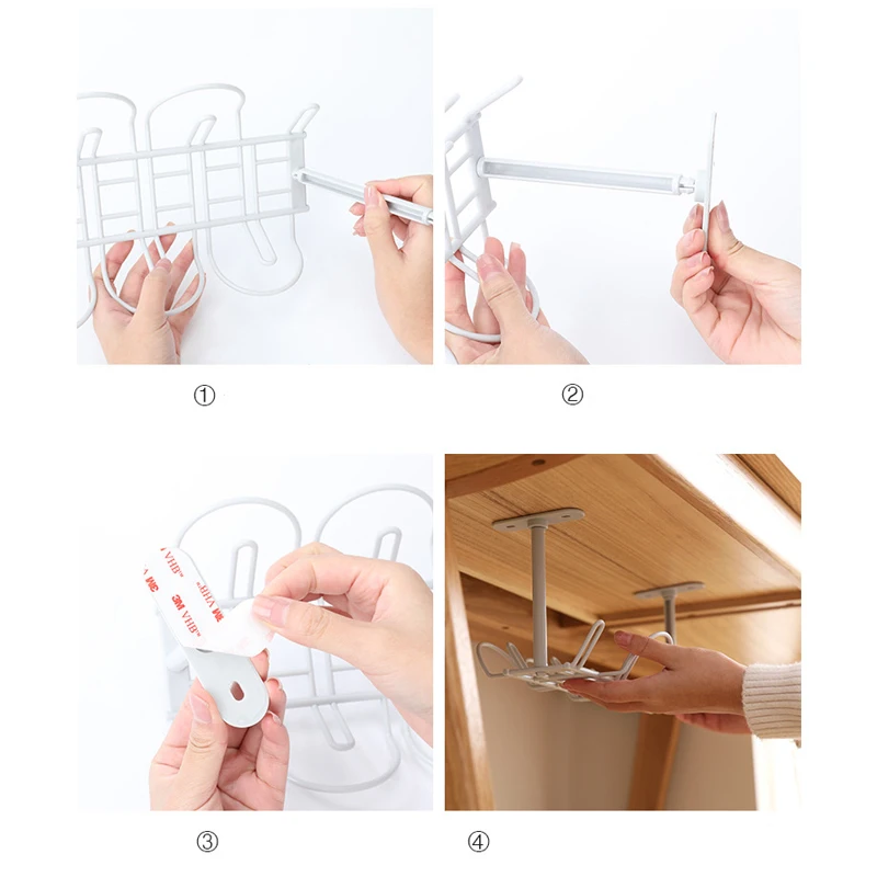 Подставка под стол для хранения нижний держатель розетки подвесная стойка