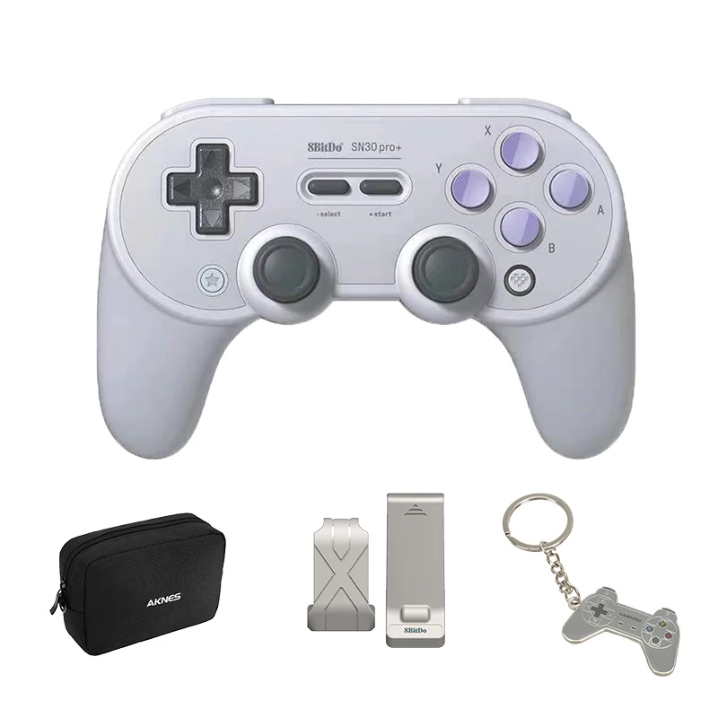 8bitdo SN30 PRO+ беспроводной джойстик Bluetooth пульт дистанционного управления геймпад для Windows/Android/macOS/nintendo Switch - Цвет: SN Set