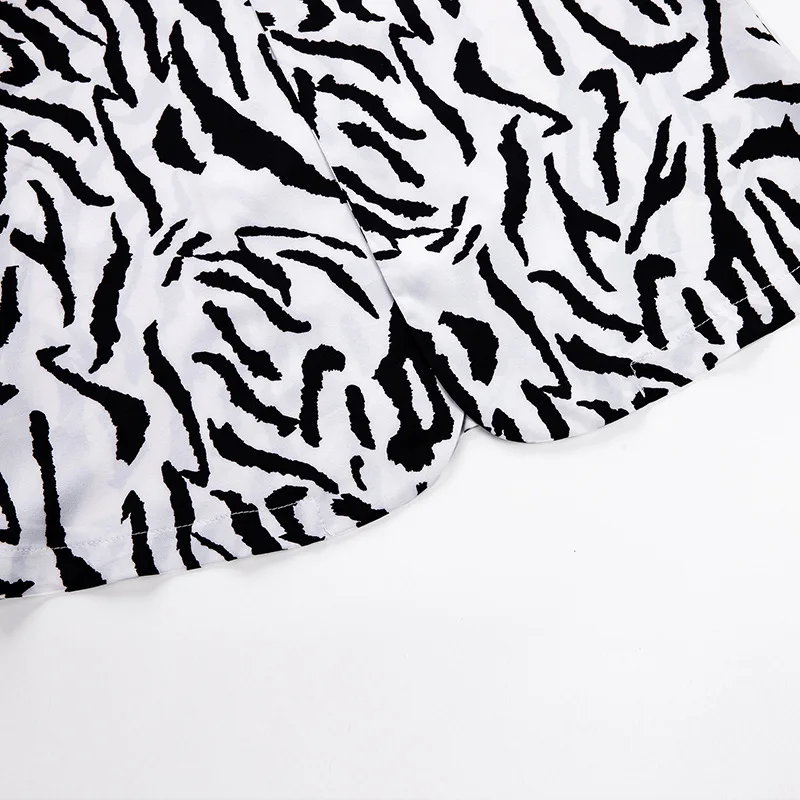 

2021 European and American hot-selling new suit women's zebra print jacket