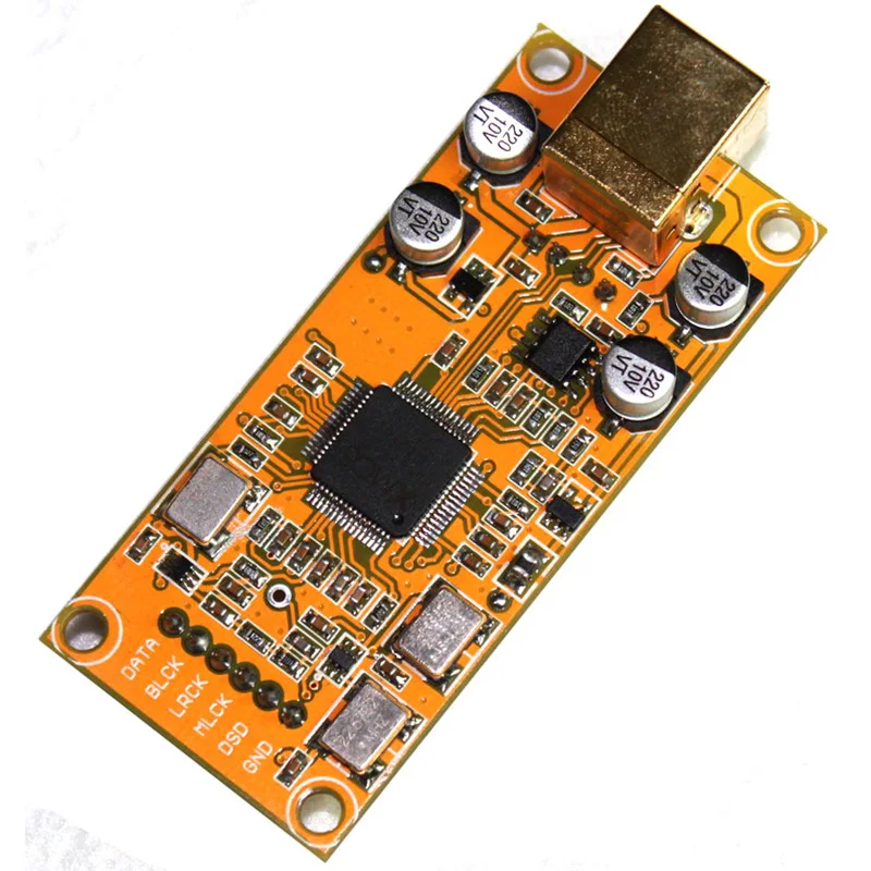 Дочерняя карта XMOS XU208USB поддерживает 32-битный 384K совместимый с цифровым