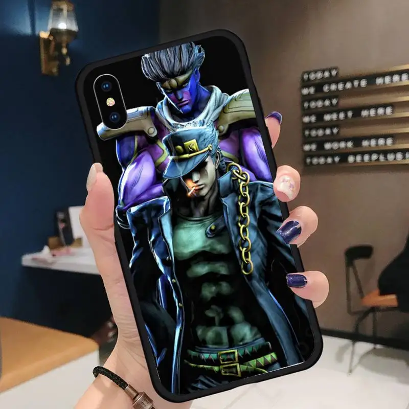 

JoJo Bizarre Adventure Phone Case for iPhone 11 12 mini pro XS MAX 8 7 6 6S Plus X 5S SE 2020 XR
