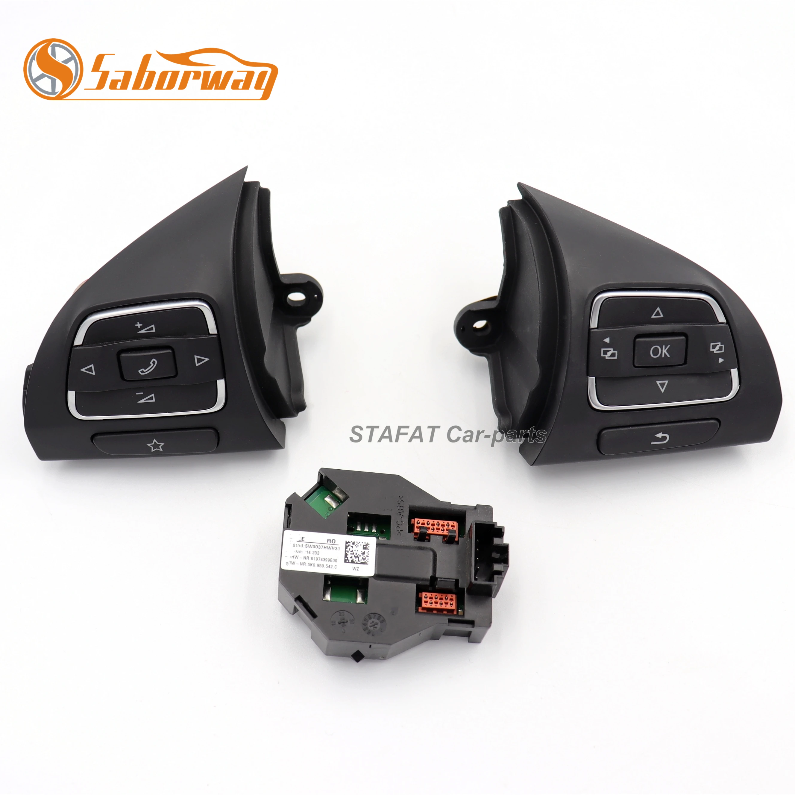 Многофункциональный переключатель и модуль управления для рулевого колеса Golf EOS