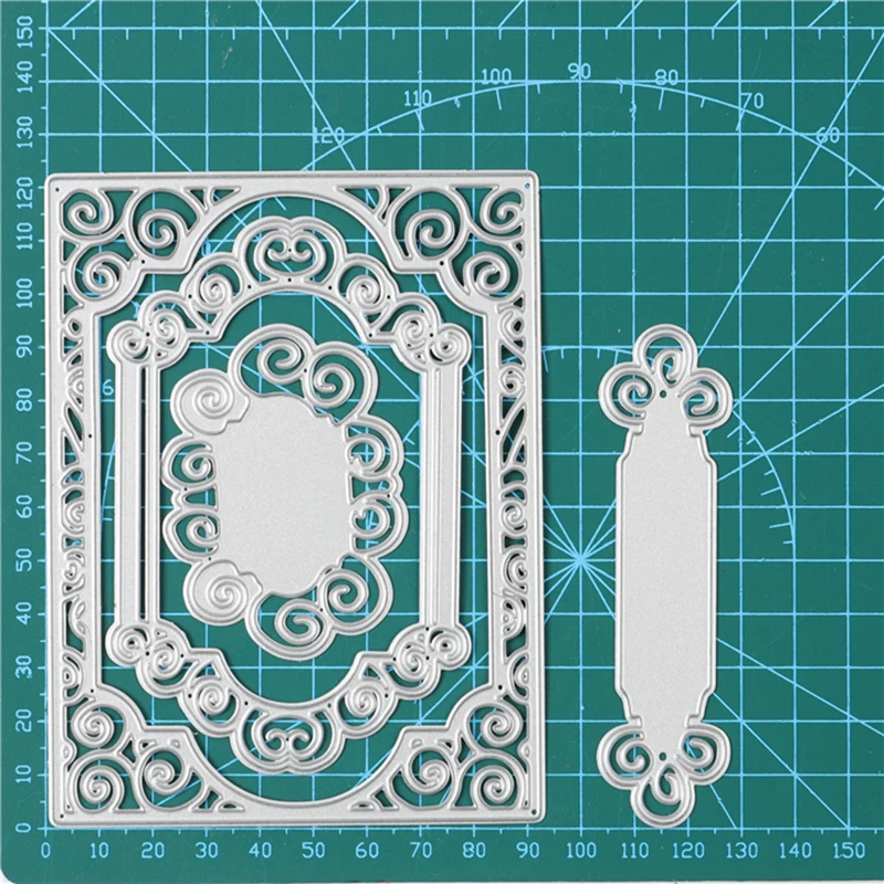 DiyArts 2020 New Lace Frame Cutting Dies Metal Scrapbooking Album Card Making Embossing Stencil Cuts Decoration | Дом и сад