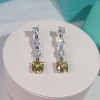 alternative fashion trend high yellow earrings party superior quality celebrity wholesale jewelry trending unique