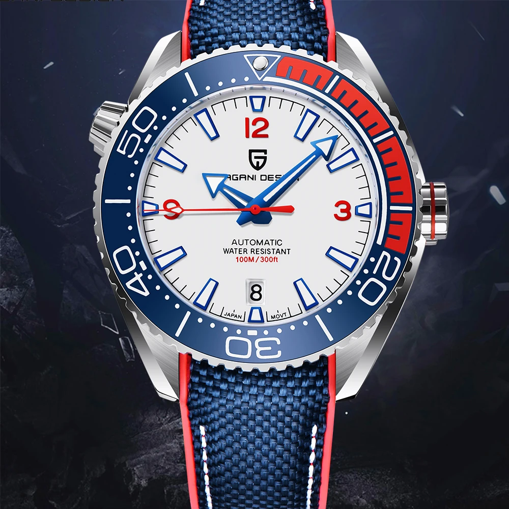 

PAGANI DESIGN Top Brand Watches Men Sapphire Glass Men Mechanical Wristwatches NH35A Ceramic Bezel Automatic Watch Reloj Hombre