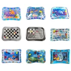 Новинка для малышей и детей постарше воды Speelkleed игрушки Opblaasbare Сгущает ПВХ детские пластика Tijd Peuter Activiteit Spelen центр воду коврики Voor