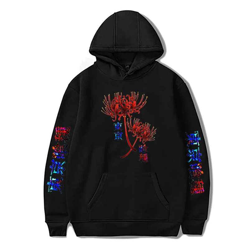 

Tokyo Ghoul Hoodie Hip Hop Anime Pullover Loose Top Long Sleeve Autumn Men's Shirt