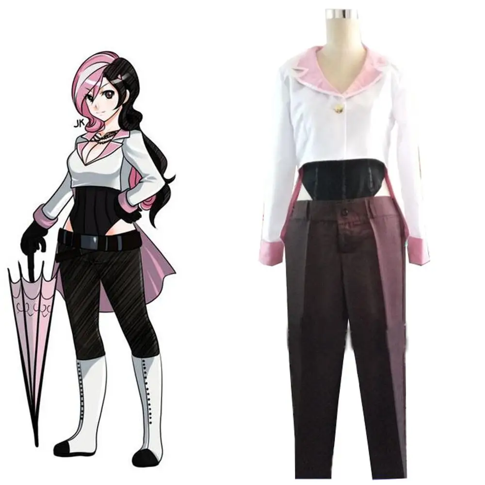 2021 RWBY Neopolitan Neo Косплей Костюм | Тематическая одежда и униформа