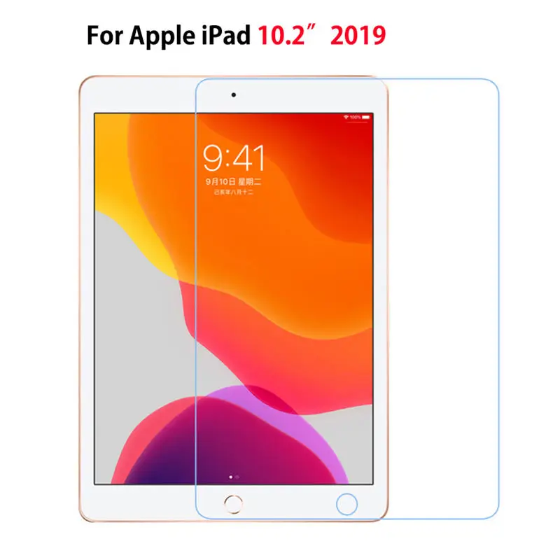 Закаленное стекло для iPad 10,2 Защита экрана для Apple iPad 7го поколения A2200 A2198 A2232 Защитная пленка для планшета