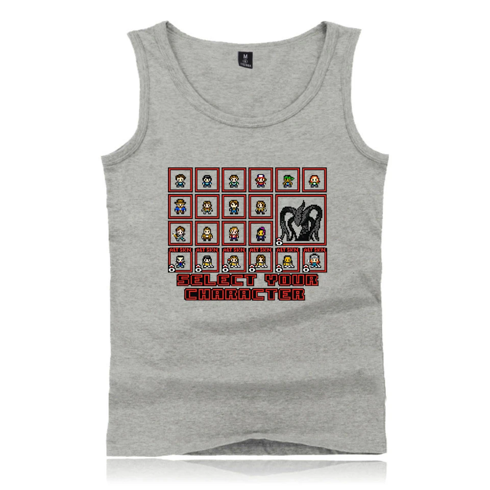 Новинка 2020 топы для бодибилдинга хип хоп футболка с надписью Stranger Things забавная