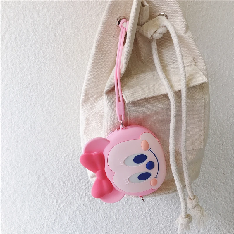 Новый мультяшный силиконовый женский кошелек карманный Дамский клатч кошельки