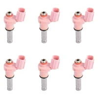 6pcslot genuine 12 hole fuel injectors for 2006 2018 lexus is350 3 5l v6 mpn 23209 31070 23250 31070 2320931070 2325031070