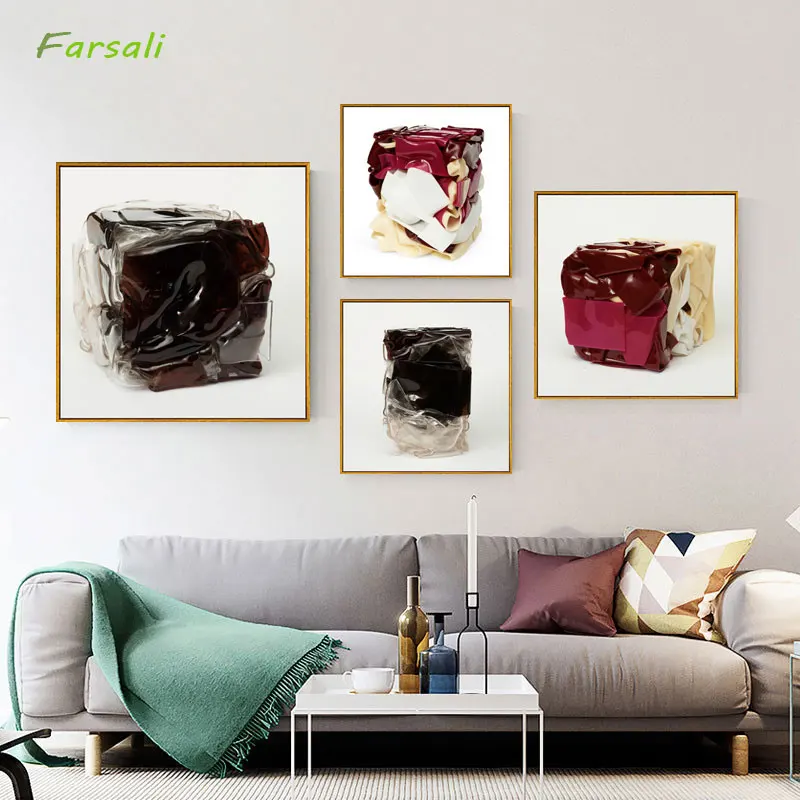 Постеры и принты в европейском ретро стиле настенная Картина на холсте для