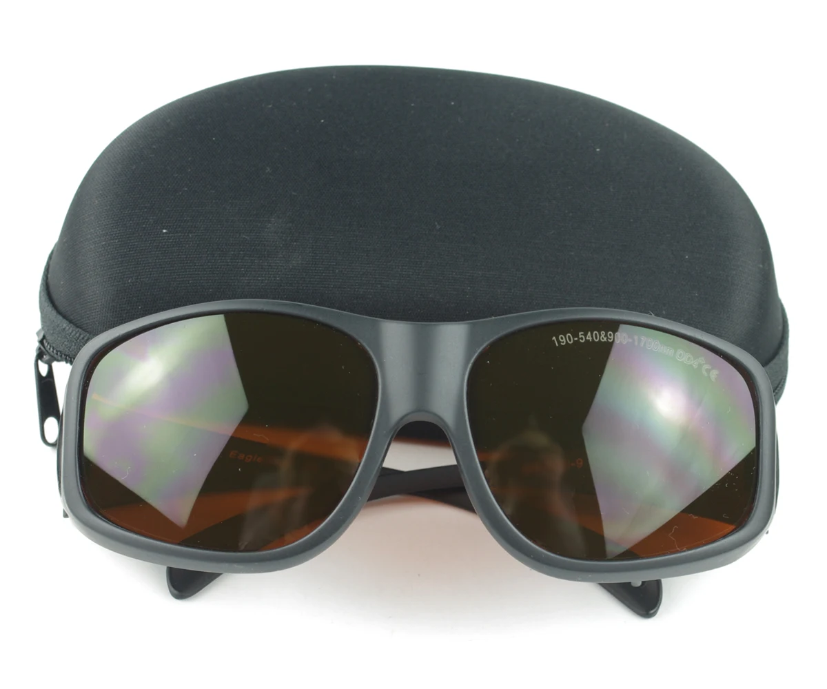 

EP-1A-9 355nm-450nm-532nm 980nm-1064nm UV Green IR Laser Protective Glasses Eyewear CE