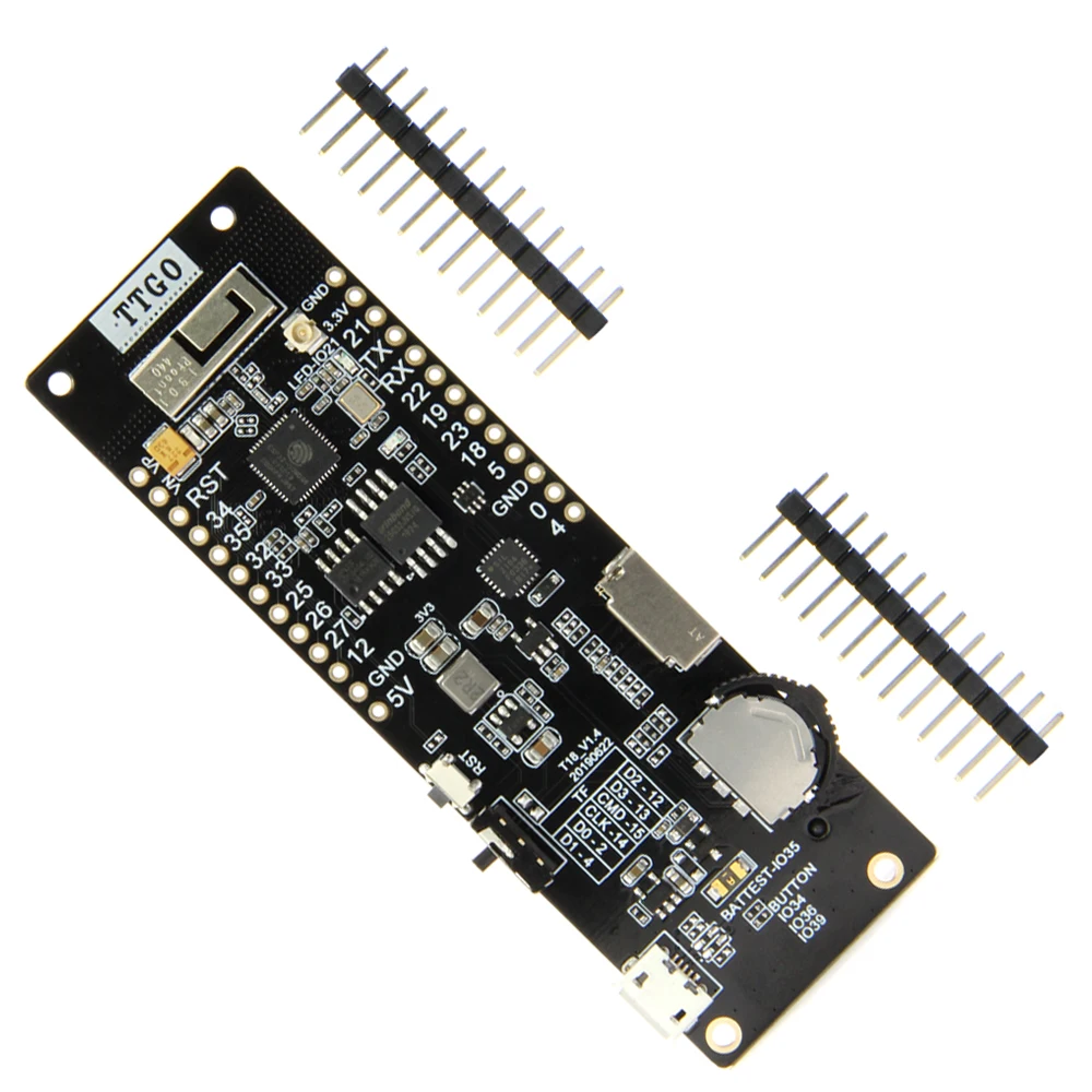 LILYGO TTGO T-Cell WiFi  Bluetooth  18650    2A  ESP32 4  SPI Flash 4  Psram Micropython