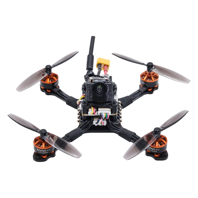 Гоночная пчела 105 мм 2 5 дюйма F411 20A Caddx Beetle 1200TVL 1104 8600KV 3S FPV зубочистка гоночный Дрон