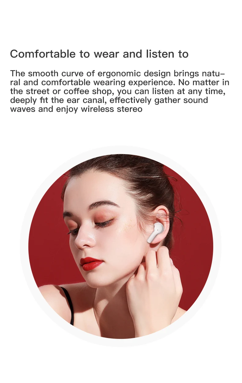 Новое высокое качество R5 наушники вкладыши TWS Bluetooth 5 0 гарнитура бинауральные Touch