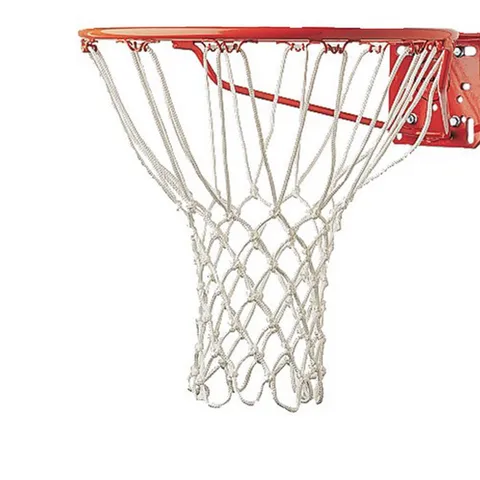 Высококачественная сетка для баскетбола для занятий спортом на открытом воздухе, стандартная нейлоновая нить, сетка для баскетбола, сетка для баскетбола, баскетбольная сетка для баскетбола с окантовкой для мяча # T3P