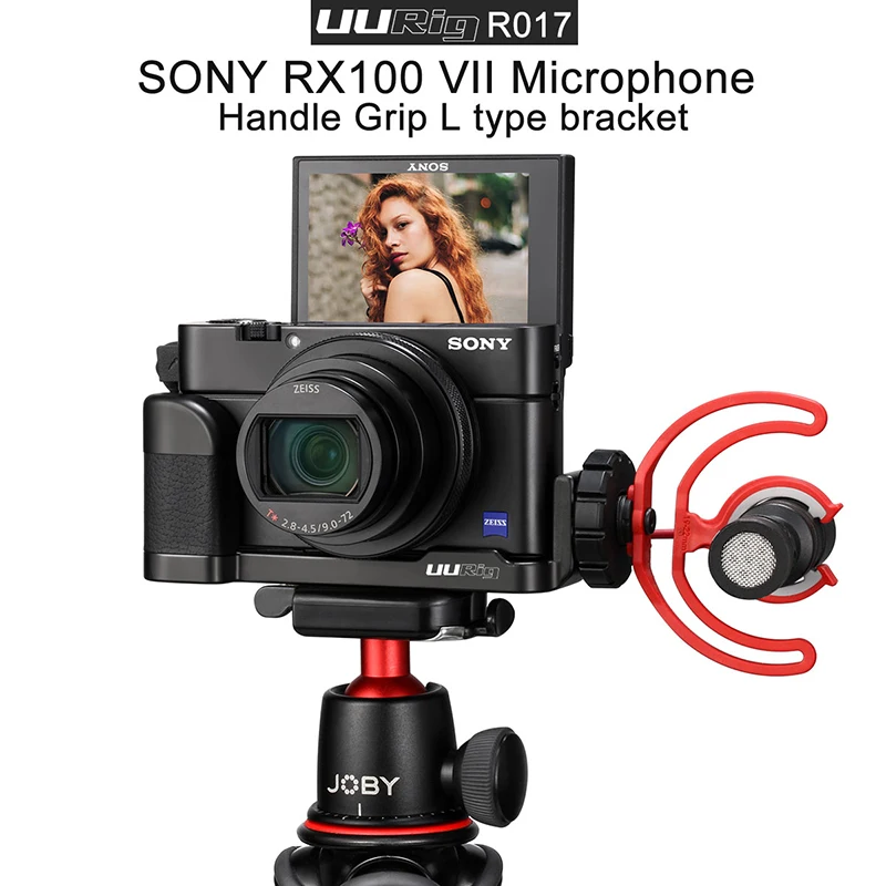 UURig R017 Vlog L Plate для Sony RX100 VII крепление холодного башмака|Аксессуары фотостудии| |