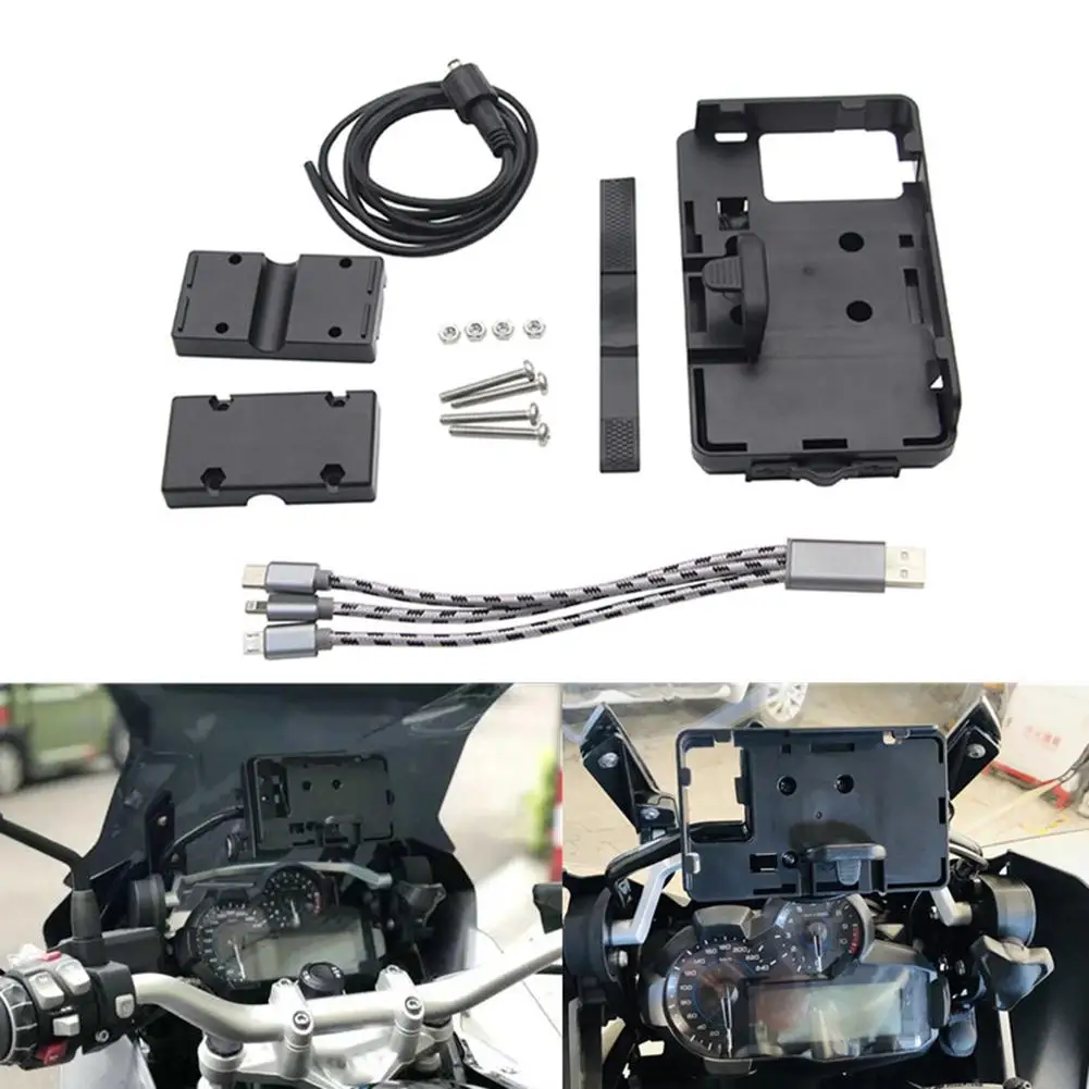 

Держатель для телефона на мотоцикл, GPS, 3 А, USB, для BMW R1200GS ADV S1000XR