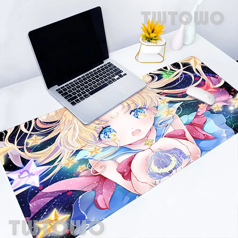 

Speed Large Size HD Mouse Mat Natural Rubber Art Lovely Cartoon Soft Anti-slip Mice Pad Home Keyboard Pad Mouse Mat