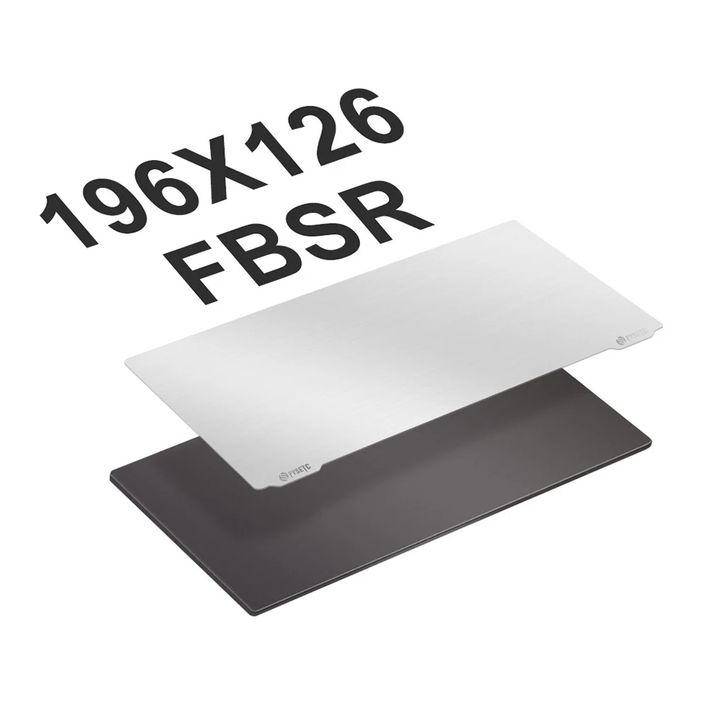 196x126mm spring sheet flexible magnetic base build system heatbed 3d printer parts plate magnetic sticker for elegoo saturn v2 free global shipping