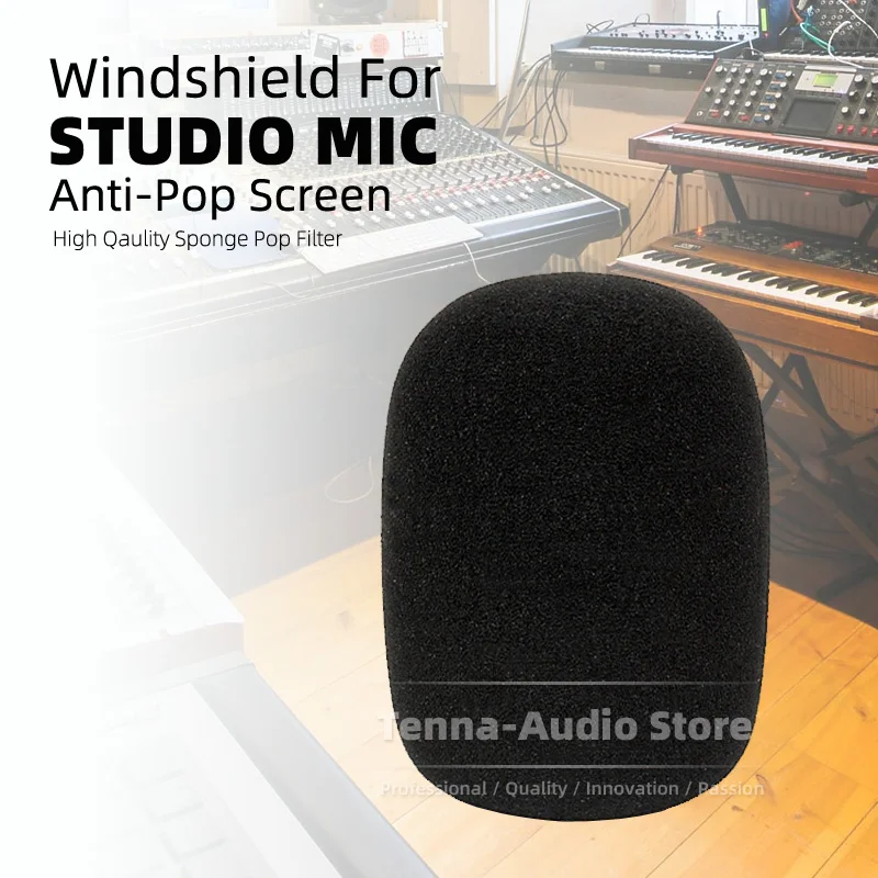 Губка для ветрового стекла вспененный микрофона AKG C3000 C4500 C4000 C2000 C 2000 3000 4000 C214 |