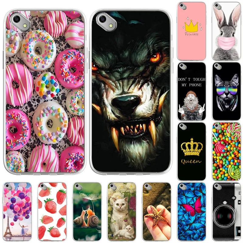 

TPU Soft Silicone Phone Case For BQ-5035 Case Fundas On BQ BQ-5035 Velvet BQ Mobile BQ 5035 Cat Animal Back Cover Shell Capa