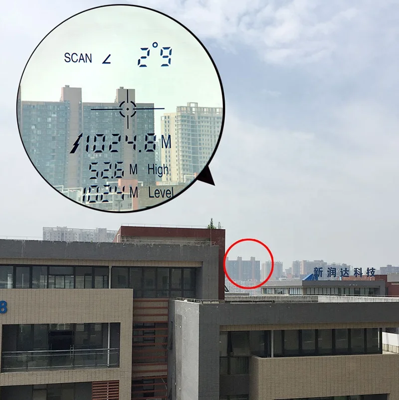 

Ohhunt Waterproof Hunting Range Finder 8X 800M Distance Golf Monocular OEM Rangefinder For Speed Range Measuring