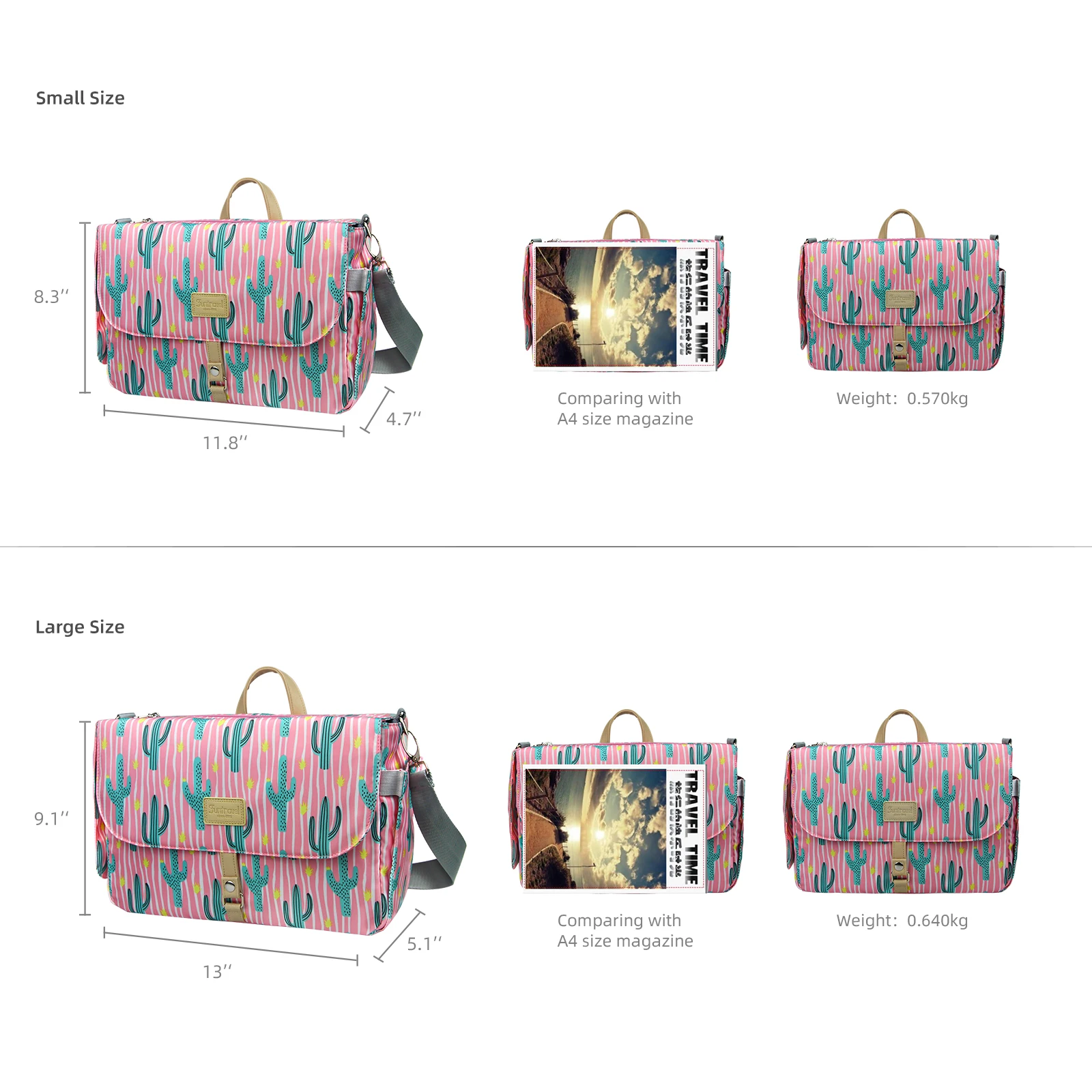 Mummy Diaper Bag for Baby's Care Large Capacity Waterproof Single Shoulder Crossbody Multi-Function Travel Nursing |
