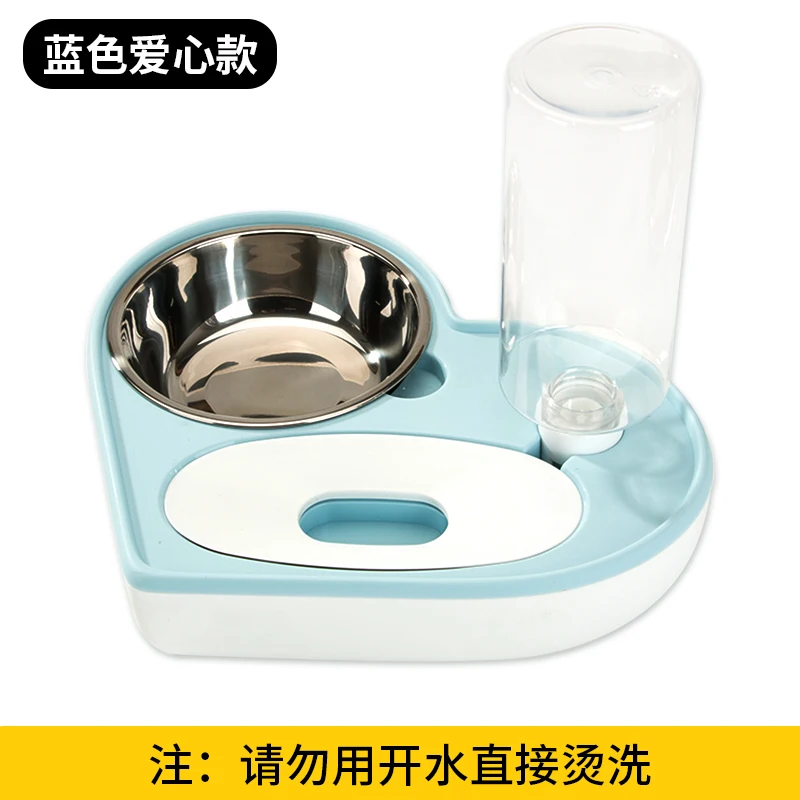 

Dog Bowl Automatic Pet Feeder Seringue Plastique Cat Water Fountain Cat Drinking Fountain fonte agua cat food bowl JJ60ZDWS