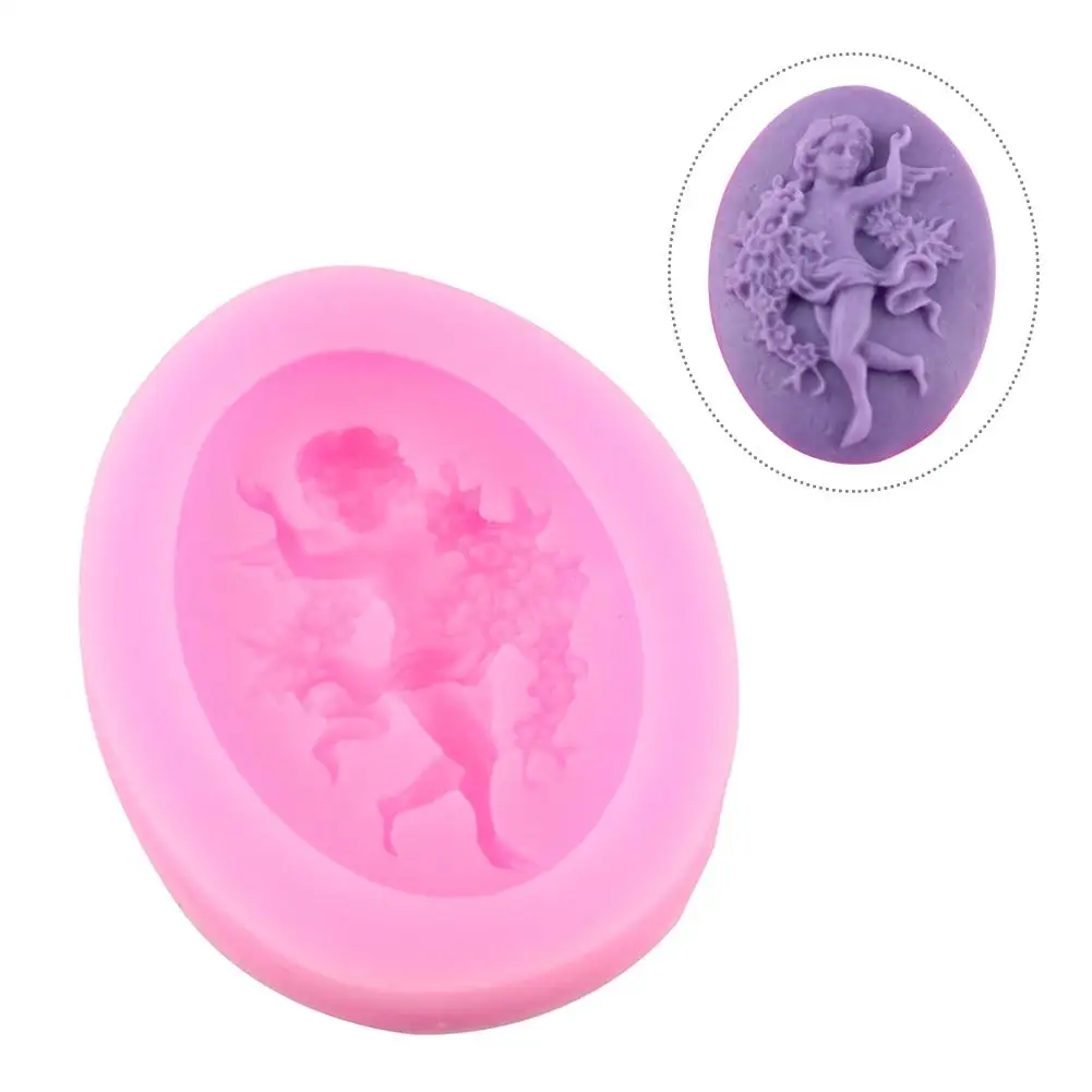 Инструменты для выпечки Ангел силиконовая форма торта помадка кекса глины