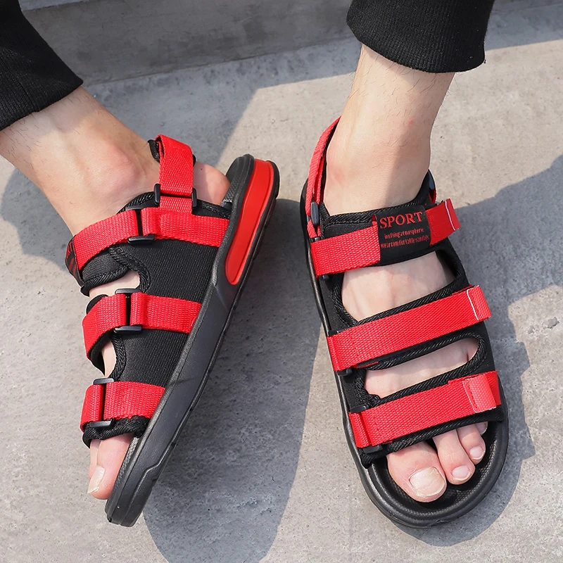 

2020 New Men's Sandals Shoe Summer Lightweight Non-slip Wear Men's Shoes Outdoor Beach Sandals Men Casual Shoe