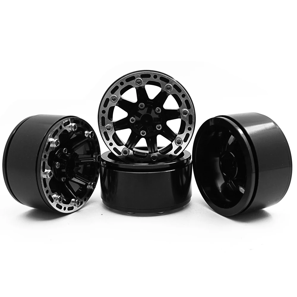YEAHRUN 1 9 ''металлический обод для колеса Beadlock осевого SCX10 D90 CC01 1/10 RC