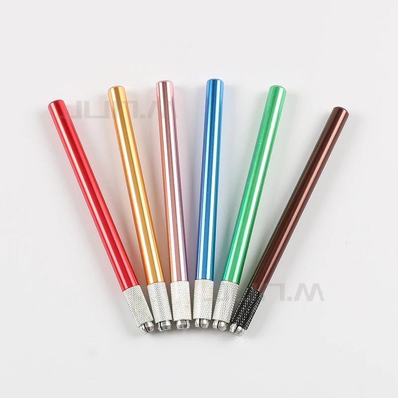 Оптовая продажа! 50 шт. Mircroblading ручка ручной 3D бровей татуировки для перманентного