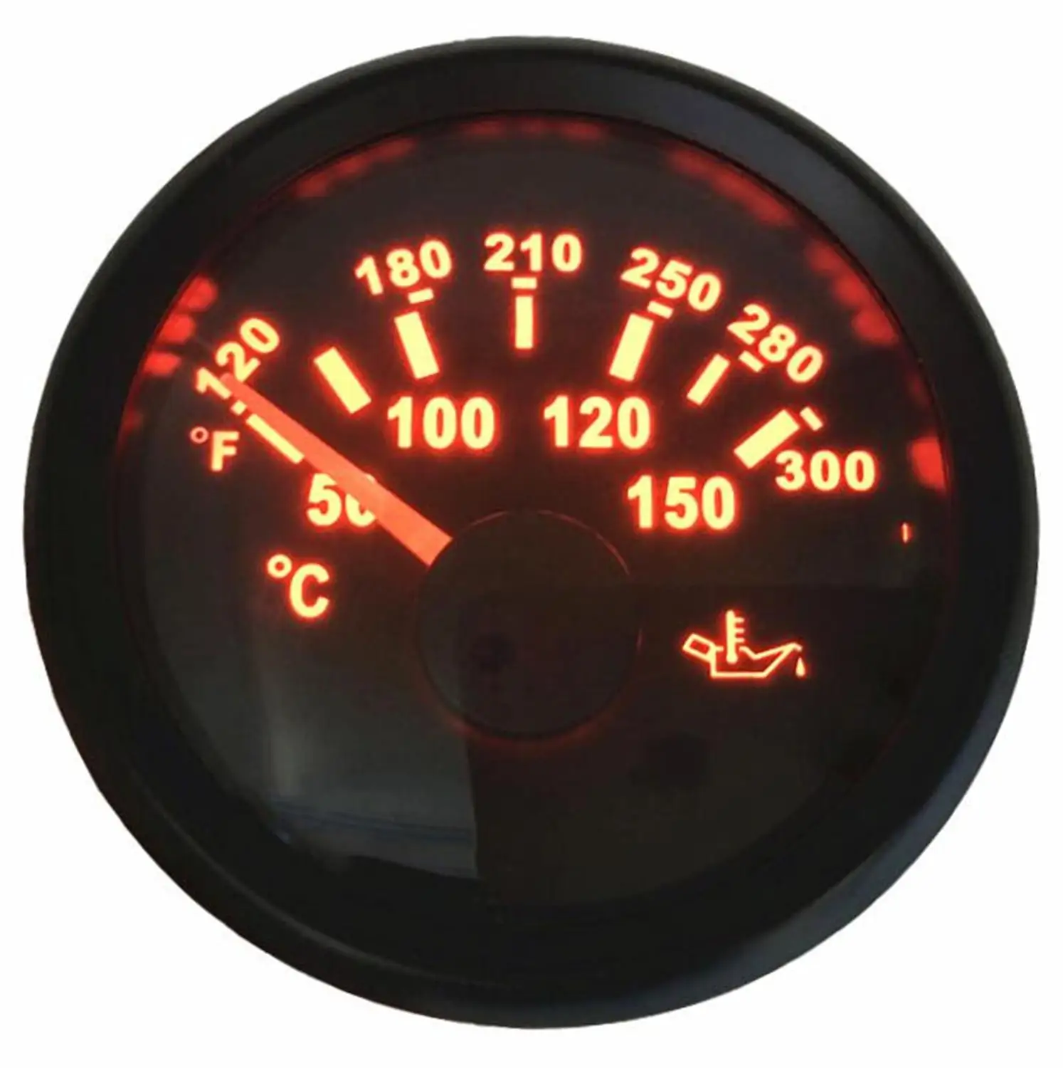 1 шт. автомобильные указатели температуры масла 52 мм 50 ~ 150 ℃ мотоциклетные