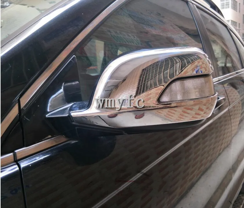 ABS хромированные дверные боковая крышка зеркала заднего вида отделки Стикеры