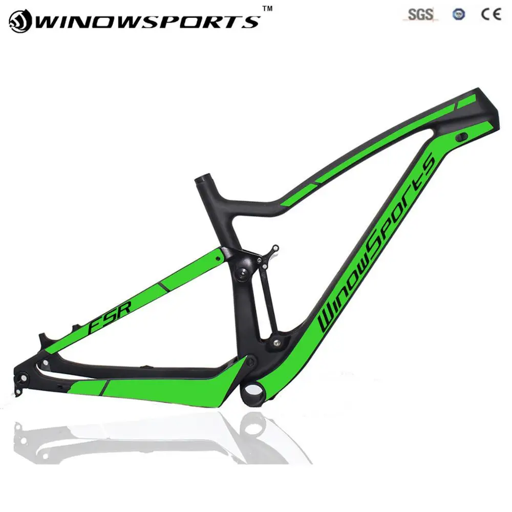 29er boost 148*12 полная подвеска углеродный горный велосипед XC рама для горного