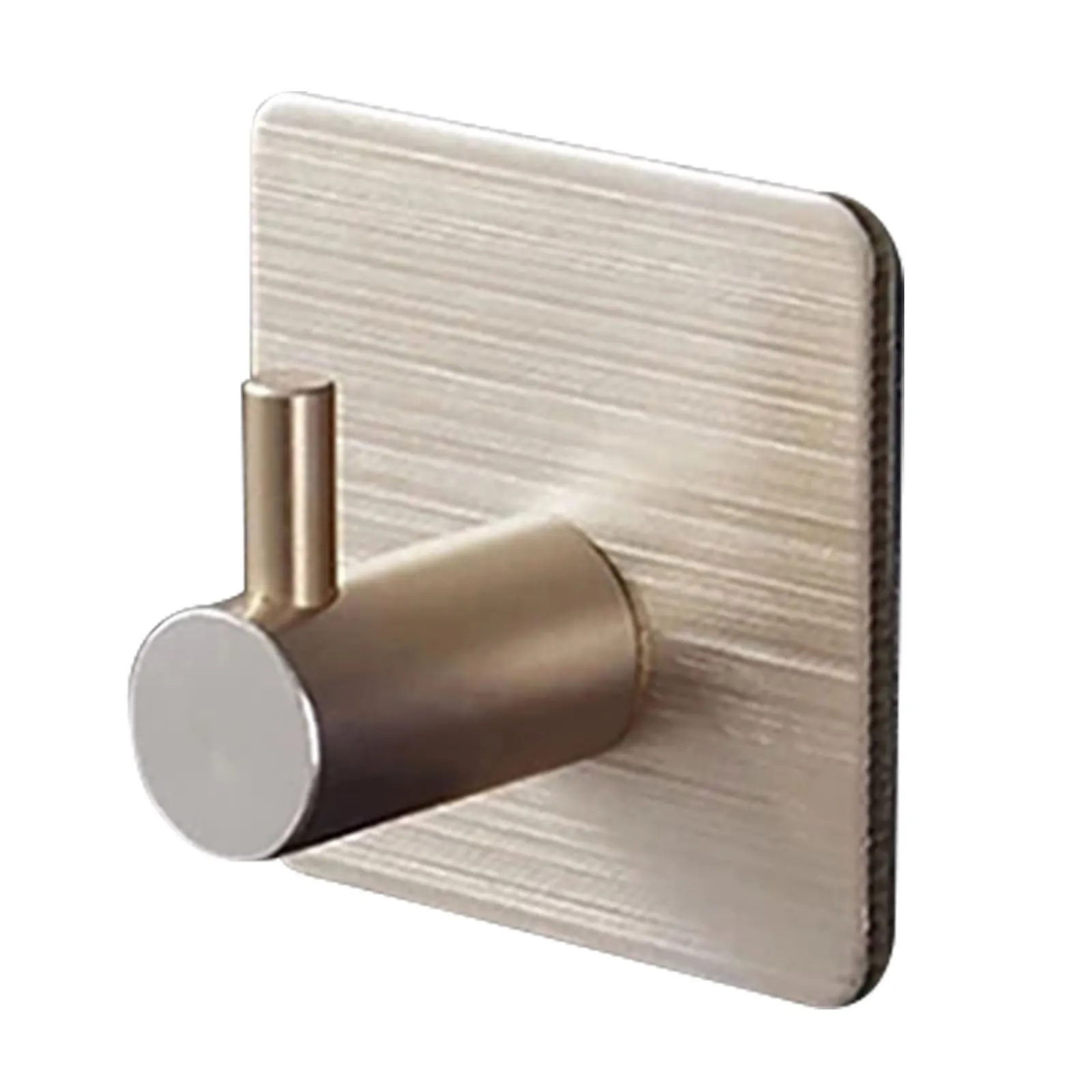 

1PC Durable Aluminum Door Hook Self Adhesive Home Wall Door Hook Clothes Hange Bags Key Rack For Bathroom Kitchen Towel Hanger